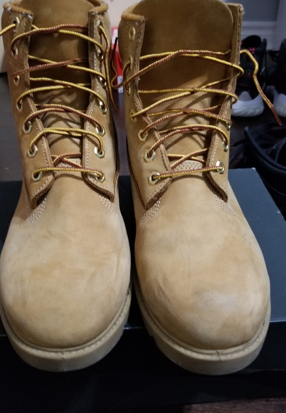 timberland boots wheat size 10.5 - Picture 2 of 4